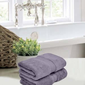 Home Fresh 600GSM 100% Cotton 2 Hand Towel size 40x60 Cm