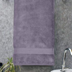 Home Fresh 600GSM 100% Cotton One Large size 75x150 Cm / 30x60 inches Bath Towel