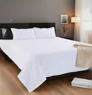 Home Fresh 210 TC 100% Cotton One Double size 229x254 Cm / 90x100 inches bedsheet with 2 Pillow Covers size 46x69 Cm