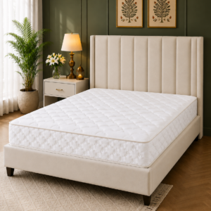 Home Fresh Latex Mattress | Firm, Orthopedic 6-inch Hybrid Mattress with Pinhole Tech Latex & Memory Foam Layers | 5-Zone Support & Hypoallergenic Cover (King-78x72x6 Inch)