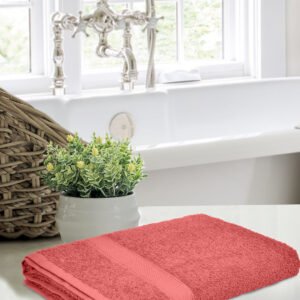 Home Fresh 100% Cotton One Large size 70x150 Cm Bath Towel