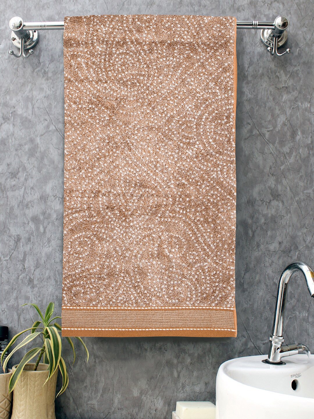 Home Fresh 100% Cotton 450 GSM One Large size 75x150 Cm / 30x60 Inches Bath Towel
