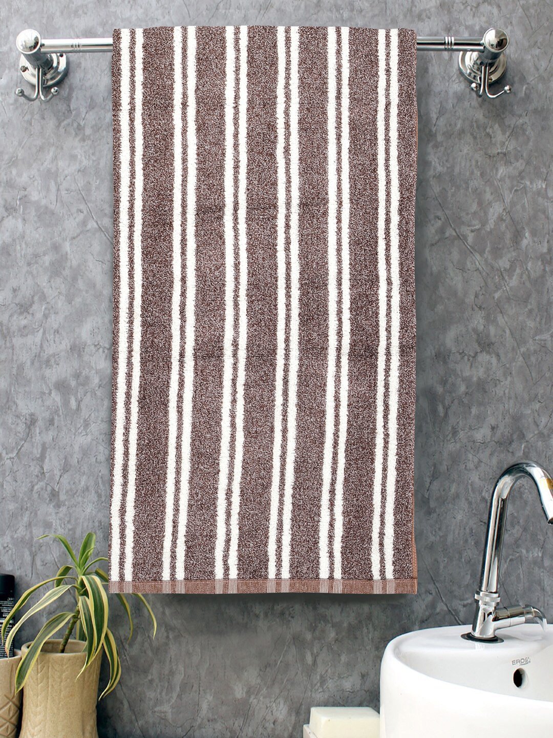 Home Fresh 100% Cotton 450 GSM One Large size 75x150 Cm / 30x60 Inches Bath Towel