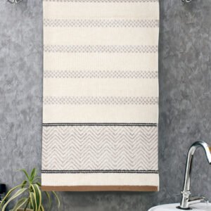 Home Fresh 100% Cotton 450 GSM One Large size 75x150 Cm / 30x60 Inches Bath Towel