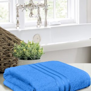 Home Fresh 100% Cotton One Large size 75x150 Cm / 30x60 Inches Bath Towel