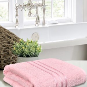 Home Fresh 100% Cotton One Large size 75x150 Cm / 30x60 Inches Bath Towel