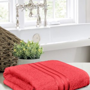 Home Fresh 100% Cotton One Large size 75x150 Cm / 30x60 Inches Bath Towel