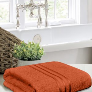 Home Fresh 100% Cotton One Large size 75x150 Cm / 30x60 Inches Bath Towel